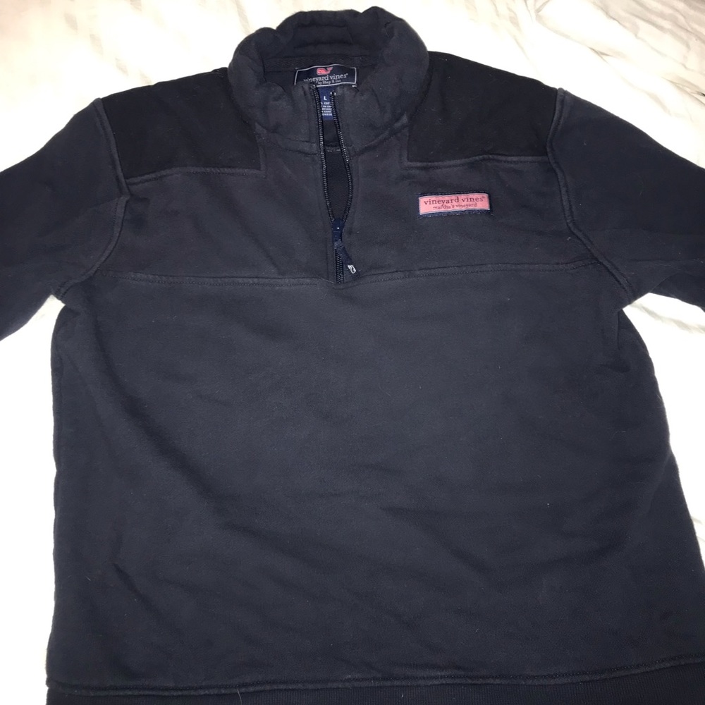 Vineyard Vines Boys Navy Shep Shirt Size L